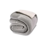  Sherpa Blanket warm Toddler Throw Blanket soft Newborn Fleece Baby Light Grey