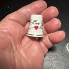 Lot Of 7 Vintage Porcelain Thimbles