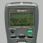 Sony Rm-dx350 Remote Control   read   Screen Only 1 2 Works Used Ships Quickly