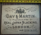 Day   Martin London Vintage Antique Advertising Print Trade Card Early 1900 s