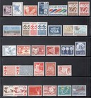 Denmark 1940-1980 Selection 56 Stamps Mnh