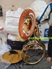 Sousaphone 22  Bell Size Of Pure Brass Metal With Free Case Box   Free Shipping