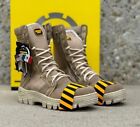 Men s Work Boots Combat Tactical Slip Resistant Military Style Steel Toe 9 