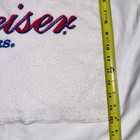 Budweiser  King Of Beers 24   x16    New Golf Towel Brass Clip Towel Sealed Vintage