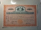      Sling s      Vintage Pennsylvania Railroad Stock Certificate      Philadelphia