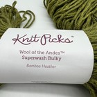 Lot Of 3 New Knit Picks Wool Of The Andes Superwash Bulky Yarn Bamboo Heather