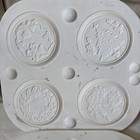 Vintage Macky 706 4 4    Christmas Coasters Ceramic Slip Mold