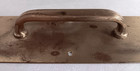 Pair Of Vintage 15 In  Brass Door Pull Handle Push Plate Patina 15  X 3 5 