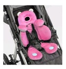 Benbat Baby Head Support Pillow For Car Seat  Stroller - Pink- Head Pillow Only 