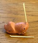 Smoking Dog Toy In Envelope With Fake Cigarettes 1950 s Nos Gag Vintage Old