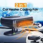 200w 12v Plug In Auto Car Portable Ceramic Heater Cooler Fan Defroster Demister