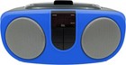Sylvania Boombox Blue Portable Cd Player Am fm Radio Srcd243m Works Video Demo