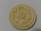 Wood Appliques Onlays For Furniture   Round New Old Stock