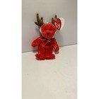 Ty Jingle Beanie Baby - 2002 Holiday Teddy  red Version   5 5 Inch 