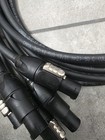 Lot Of 5 Neutrik Powercon True1 5 Ft Extension Jumper Cable 20a 250 Used