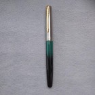 Parker Frontier Fountain Pen Green Marble Us Made Case Included