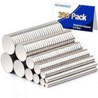 390pcs Small Strong Magnets In 6 Different Sizes neodymium Disc Magnets Heavy   