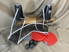 Travel Table Tennis Set Retractable Net  Collapsible Paddles  4 Ping Pong Balls