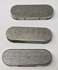 Lot Of 3 Vintage Carfare Carrier Token Holders  2 Prt    Opa Blue Point Tokens
