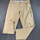 Dakine Mens Mountain Bike Trail Pants Khaki Tan Stretch Size 42 Mtb Cycling