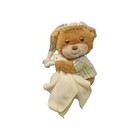 Vintage Fisher Price Plush Sleepy Time Teddy Beddy Bear Hat Gown 1985 Blanket 