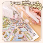 20 Sets 3d Sticker Scene  Miniature House Book For Sticker Therapy  Cute Cartoon