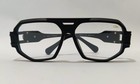 Cazal Eyeglasses Full Black Frame Clear Lens Unisex Men Women Designer