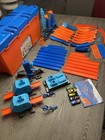 Hot Wheels   Track Builder Ultimate Stunt Box Gfv69 W  5 Cars Tested