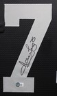 Howie Long Autographed   Framed Black Los Angeles Jersey Beckett Certified