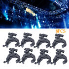 8pcs Stage Par Light Clamps Hook Aluminum Alloy Truss Clamp Heavy Duty 330lbs