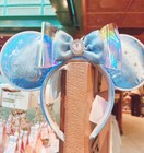 Disney Parks Cinderella Pumpkin Carriage Blue Minnie Ears Headband 2025 Us Post