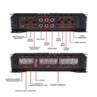 7800w Peak 4 Channel Car Truck Stereo Audio Amplifier Power Amp Speaker System