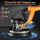 9  Drywall Sander 800w Variable Speed Auto Vacuum System Led Strip Light