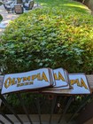 Vintage Olympia Beer Large Embroidered Patch 9x4 Nos Breweriana - Very Rare