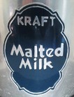 Kraft Malted Milk Soda Fountain Back Bar Aluminum Container Very Clean No Dents