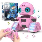 Robot Toys For Boys  Rechargeable Remote Control Robot With Music Dancing Led