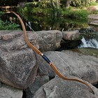 Af Archery 54  Oak Tatar Recurve Bow 20-55lbs Traditional Horse Bow For Hunting