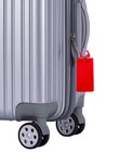 Flexible Travel Luggage Tags - Name Id Labels Set For Suitcases - 2 Pack