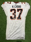 2001 Game Worn Puma Mike Crumb Bc Lions Cfl Football Jersey Sz 46  4 Signed