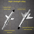 12pcs Hunting Expandable Broadheads 100grain Sharpen Blade 2  Cut Archery Tips