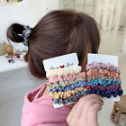 6 Pack Hair Scrunchies Satin Velvet Scrunchy Bobbles Elastic Hair Bands Luxury   