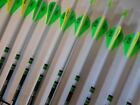 Easton Axis 340 5mm Hunting Carbon Arrows  Crested dipped Bohning Blazer Vanes
