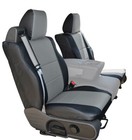 For Ford F-150 2004-2008 Custom Fit 2 Front Seat Covers Pair Built In Seatbelt