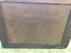 Vintage Antique Map Long Island On Solid Wood  Frame Wall Hanging Decor