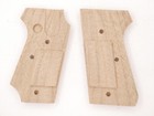 Custom Made Beretta 1934 1935 7 65mm 32 Acp Walnut Grips   Checkered   Logo 