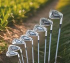 Wilson Staff Midsize Iron Golf Club Set 4-9 S   Pw Firestick 4 5 Stiff Graphite