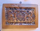 Good Bread German Guth Brot New Springerle Cookie Mold Press Stamp Retired Rare