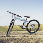  26  Folding Mountain Bike 21 Speed Men Bikes Mtb Bicycle School Dual Disc Brake