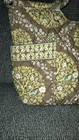 Vera Bradley Brown Sittin In A Tree Gabby Handbag Purse Euc 12x8x3