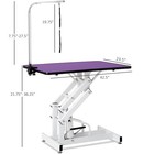 42 5 Inch Hydraulic Pet Grooming Table With Electric Lift  Heavy Duty 200lbs    